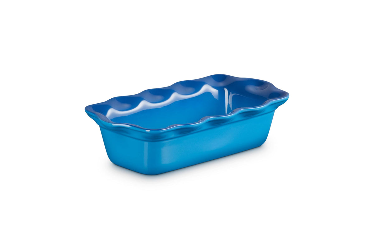 Stoneware 9" Fluted Pie and 9" Fluted Loaf Dish (Marseille)