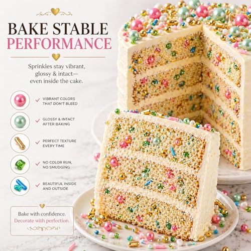 Sprinkles 5 Pack Assorted Cake Decorating Mix