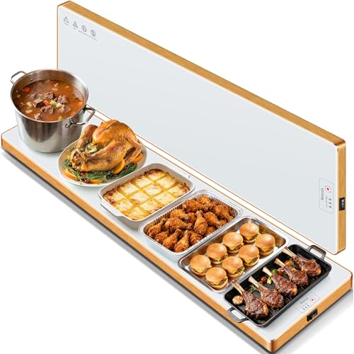 Electric Warming Tray (White / Extra Long-59"x12")
