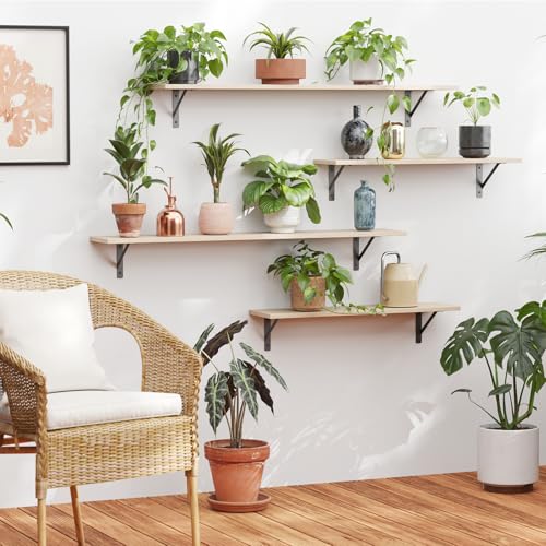 Long Wall Shelves (Natural / 47.3 Inch)