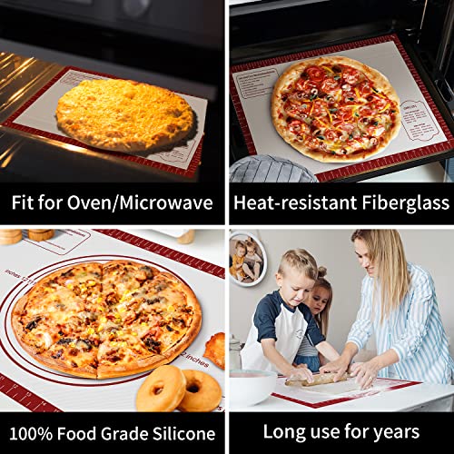 Non Stick Pastry Mat for Rolling Dough Fondant Pie Crust