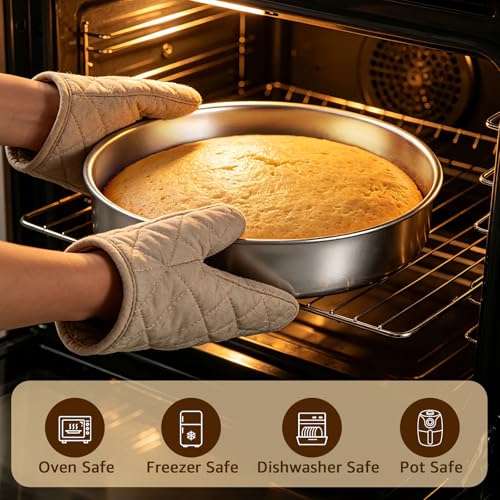 8 Inch Round Cake Pan Set of 2 (8 Inch × 2)