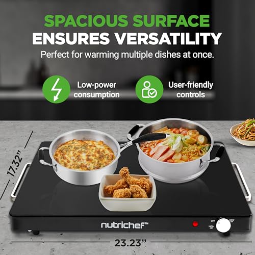 Electric Warming Tray (Black)