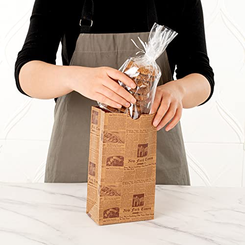 Kraft Paper Newsprint Bag (4 lb / Kraft Newsprint)
