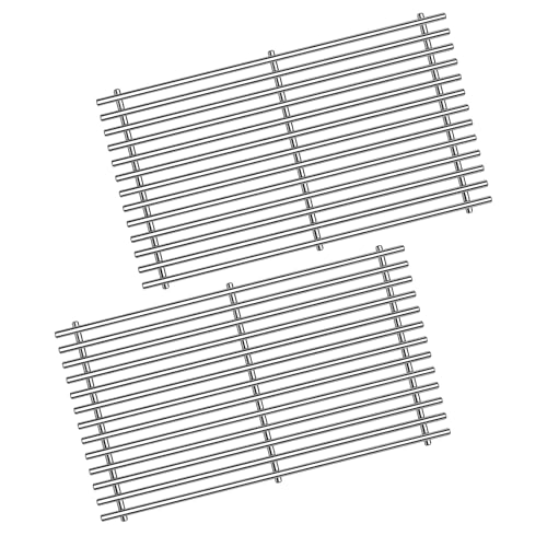 9MM 304 Stainless Steel Spirit Grill Grates for Weber Spirit E (17.5" Spirit 200)