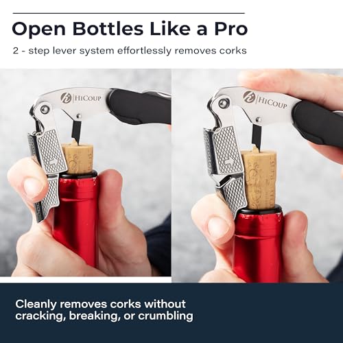 HiCoup Wine Opener (Classic Black / Thin)