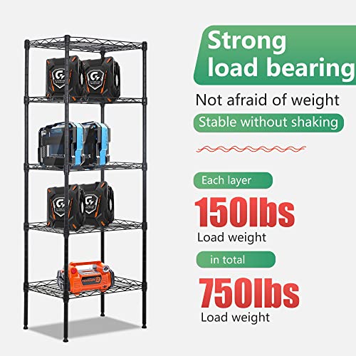 5 Tier Wire Shelf