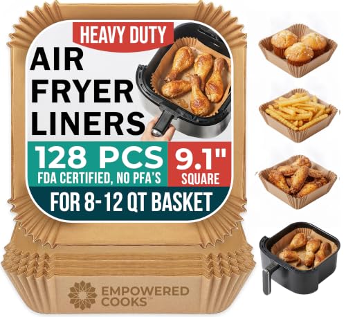 Cathy Yoder's Square Air Fryer Liners (9 inch - Square)