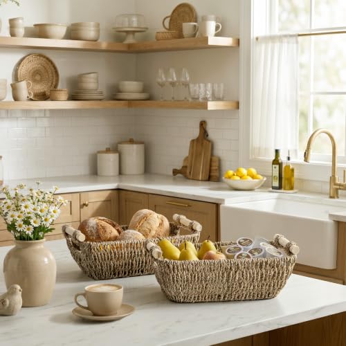 Small Baskets for Shelf (Natural(Seagrass) / Small)