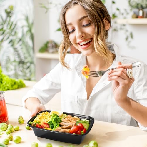 Glotoch Meal Prep Containers with Lids (34oz)