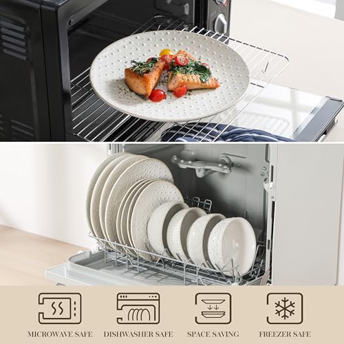 12 Pieces Dinnerware Sets (White / Service for 4 (12 Pcs))