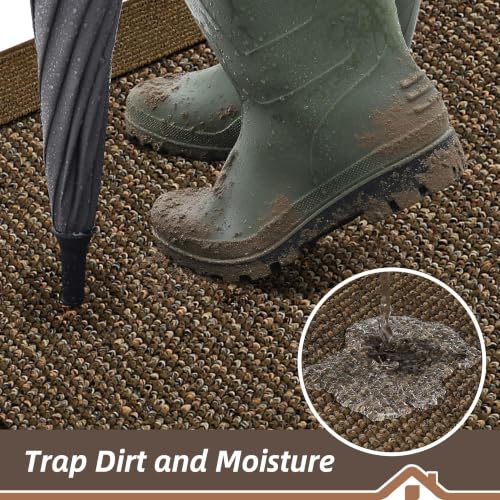 Indoor Door Mat 36" x 60" (Brown / 36" X 60" (Rectangular))