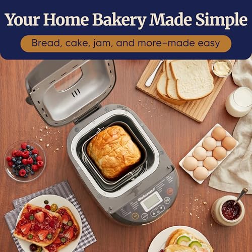 2 Lb Programmable Bread Maker (Stainless Steel)