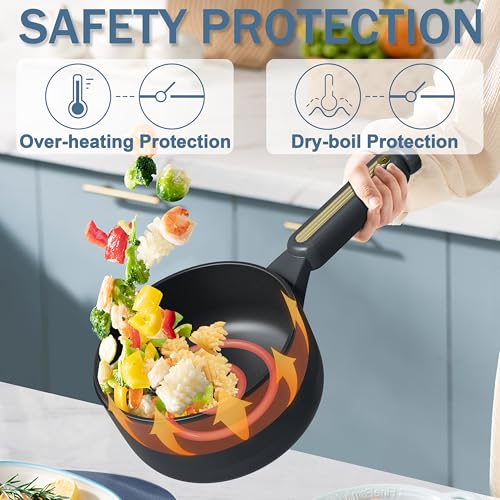 2L Hot Pot Electric with Steamer