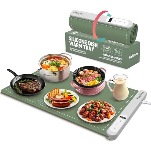 Food Warming Mat (Large 1pack / Green)