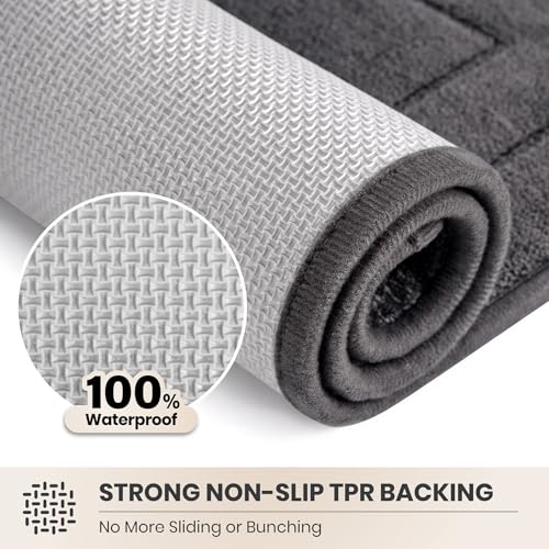 Hallway Runner Rug (Grey / 24" X 59" (Runner))