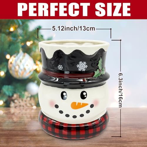 Christmas Kitchen Decor (Christmas Snowman White)
