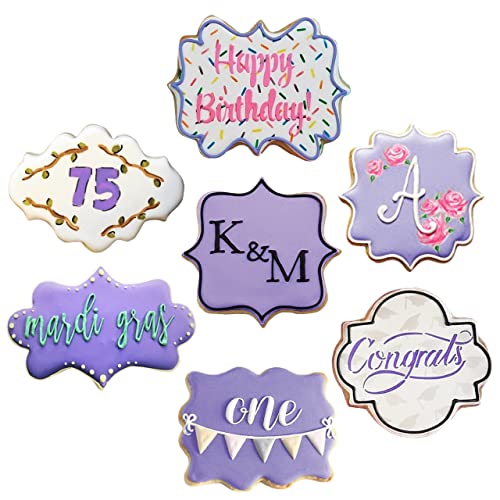 Ann Clark Plaques and Frames Cookie Cutters Set of 7
