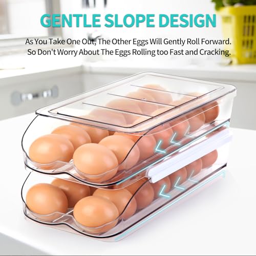Egg Holder for Fridge (42 Count)