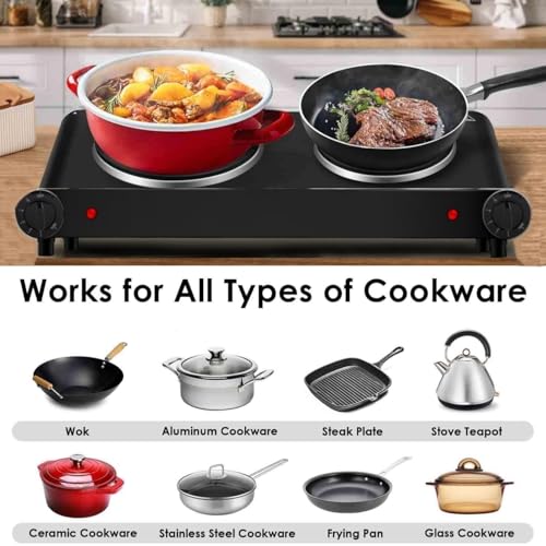 1800W Dual Infrared Burner Electric Hot Plate