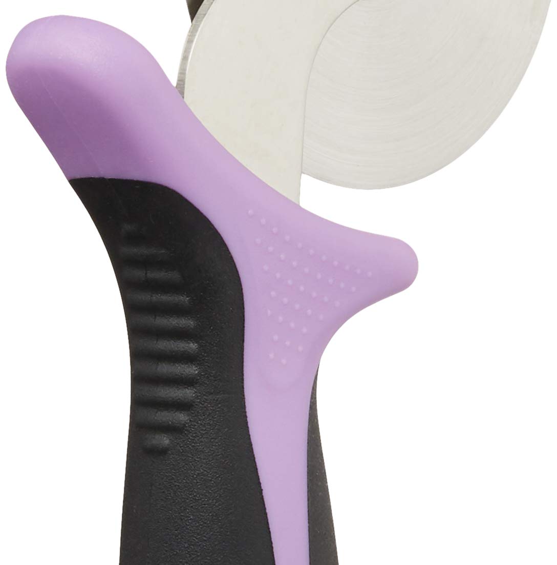 Millennia Pizza Cutter with Purple Handle (2.75 Inch Pizza Cutter with Purple Handle)