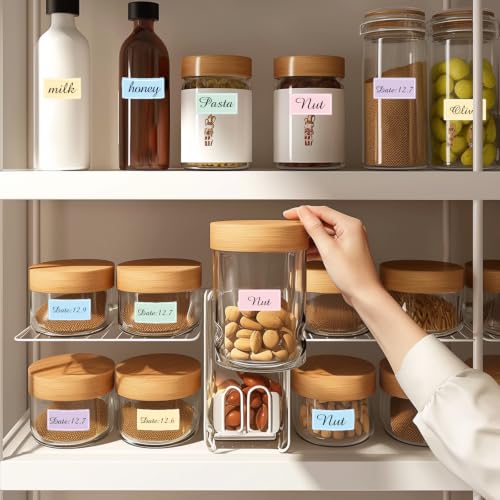 500PCS Removable Labels (Colourful / 1*2 inch)