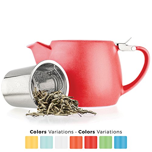 Pluto Porcelain Small Teapot Red (Red)