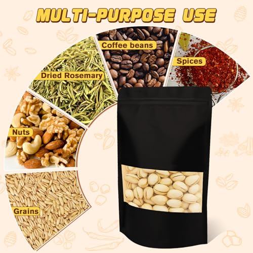 50 Pack Cookie Bags (Black / 4x6in (10x15cm))