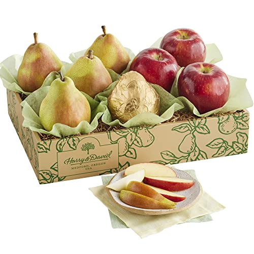 Pears And Apples Fruit Gift Basket