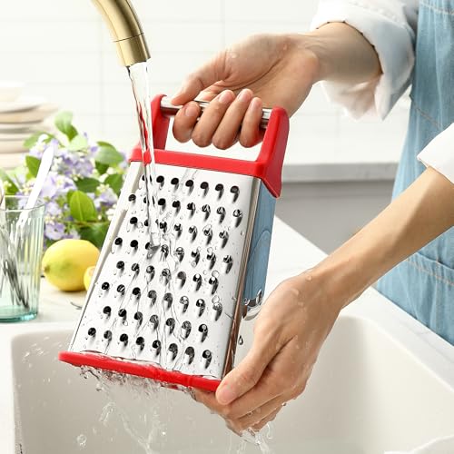 Stainless Steel XL Cheese Grater for Kitchen