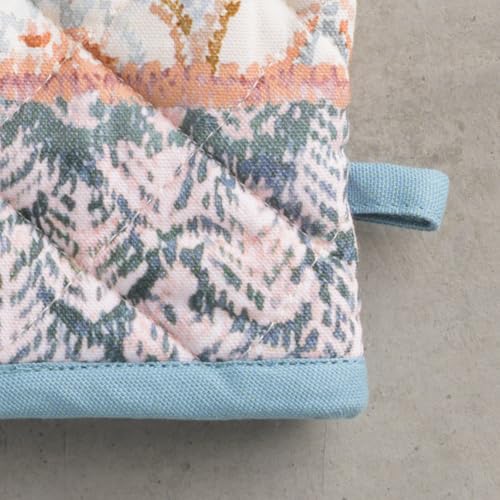 Maison d'Hermine Oven Gloves 100% Cotton Oven Mitt (022 - Fair Isle / 7.5" x 13" (Oven Mitt))
