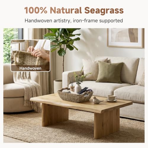 Seagrass Storage Baskets (Natural(Seagrass) / Medium)