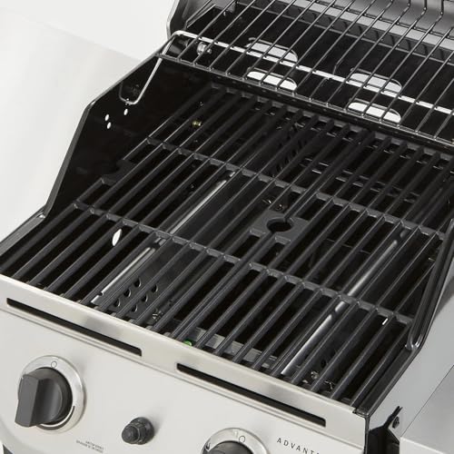 G460-0500-W1 Cooking Grate Grill Replacement Parts for Char Broil Grill Grates 463672016 463645015 463251414 463633316 463642116 463672416 463650413 Charbroil 2 Burner Grill Replacement Grates (16 15/16 x 16 5/8" for Charbroil)