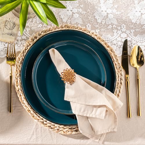 Dinnerware Sets for 4 (Deep Green / Service For 4(12Pcs))