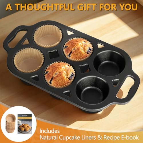 6 Cup Cast Iron Muffin Pan