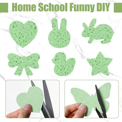 48 Pcs Sponges Bulk Sponges Kitchen Compressed Sponge (Green)