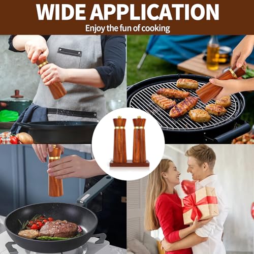 Wooden Pepper Grinder (Acacia 7”1PC)