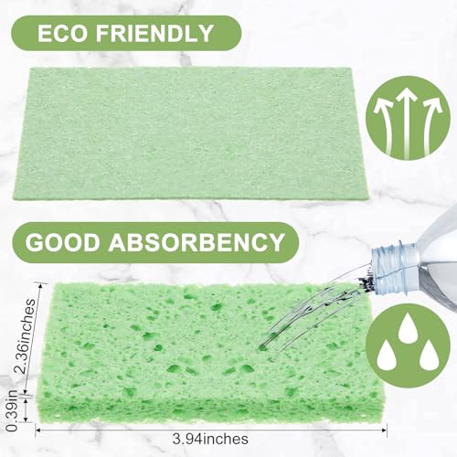 100 Pcs Sponges Bulk Sponges Kitchen Compressed Sponge (100 Count)