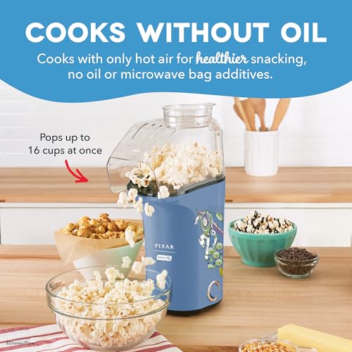 Disney Dash Toy Story Fresh Pop Popcorn Maker (Blue - Toy Story / 16 cups)