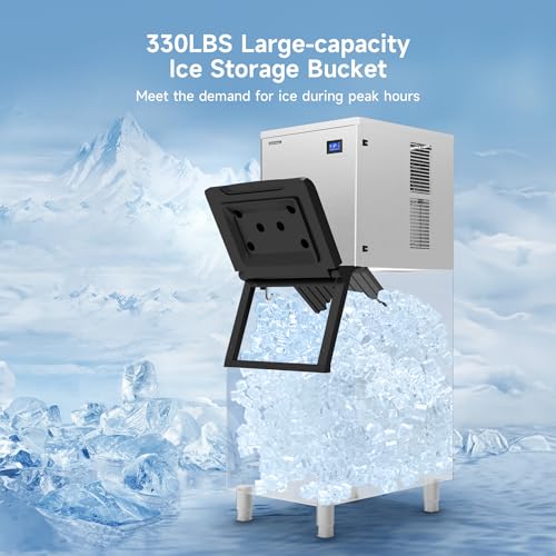 Commercial Ice Maker Machine (440 lbs/24H)