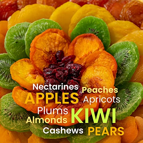 Dried Fruit and Nut Gift Basket (Cream Box)