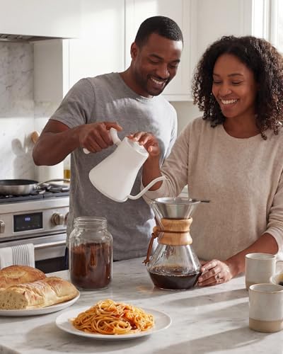 Pour Over Coffee Maker Set (Diamond Design / 28 Ounces)