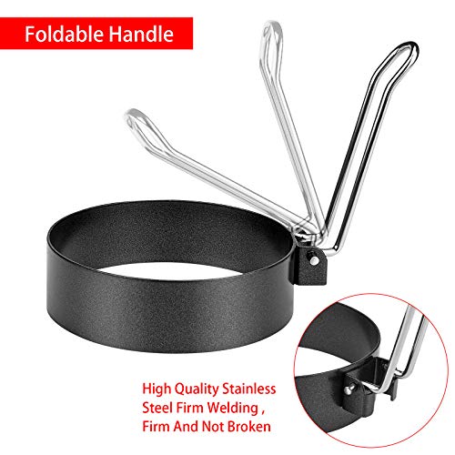 6 Pack Griddle Egg Rings for Frying