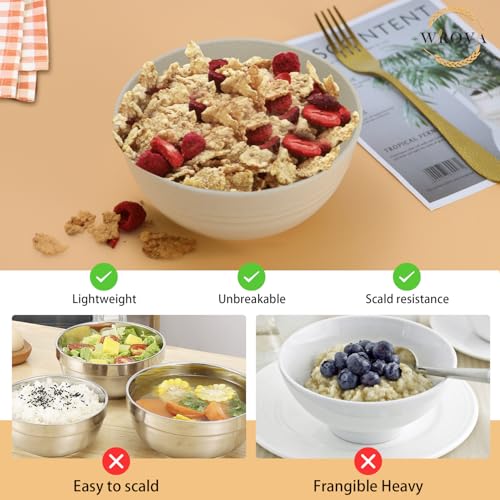 26 oz Wheat Straw Bowls (26 oz / Yellow,Orange,Blue,Green,Beige,Navy Blue)