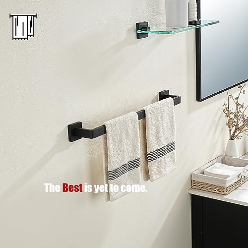 Black Towel Bar (20.41 Inch / Matte Black)