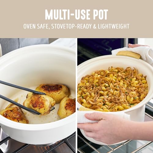 3.5QT Ceramic Nonstick Slow Cooker (Cream / 3.5 Quarts)