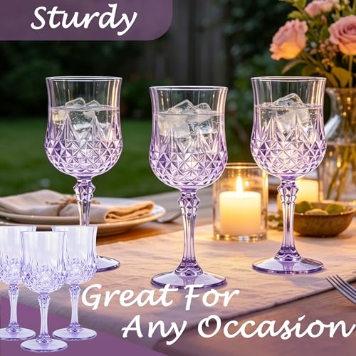 12Pack Plastic Wine Glasses (12 Count)