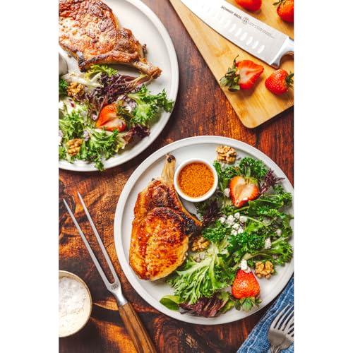 Zebra Wood 6 Piece BBQ Knife Set (Zebra Wood)