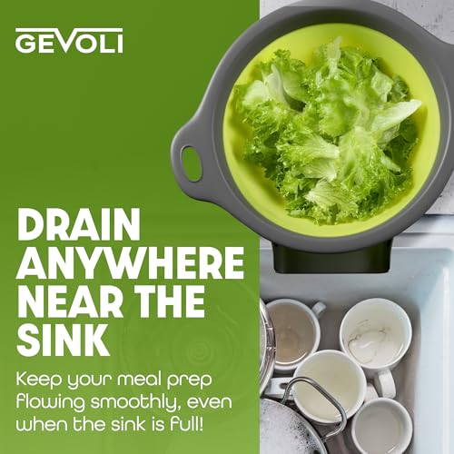 Collapsible Colander Strainer
