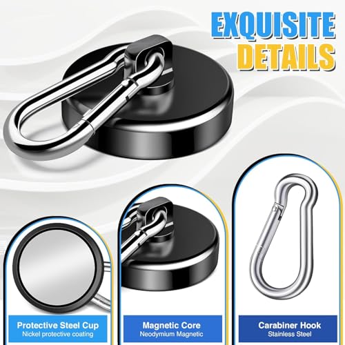 Magnetic Hooks Heavy Duty 150Lbs (150lb-24P)